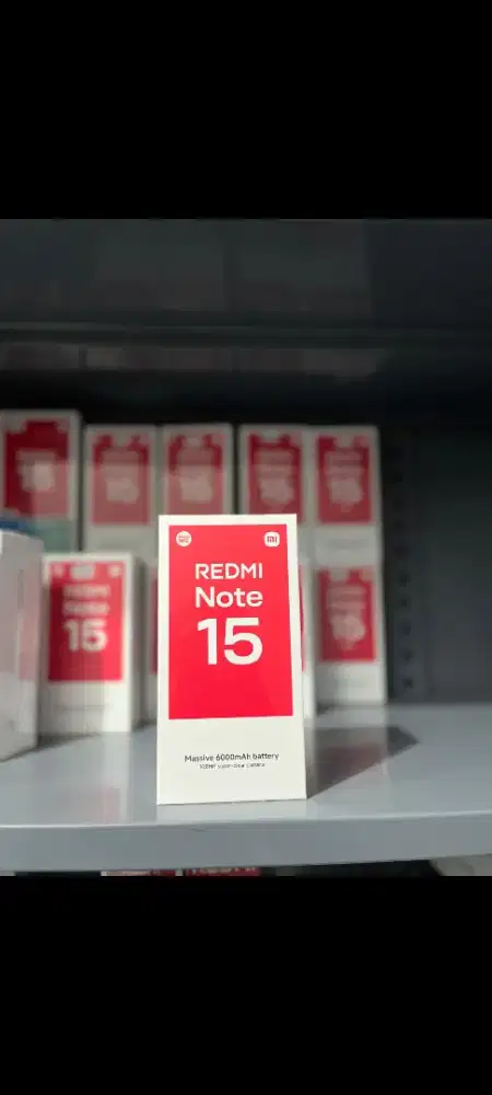 NEW REDMI NOTE 15 SERIES GARANSI RESMI XIAOMI INDONESIA!!