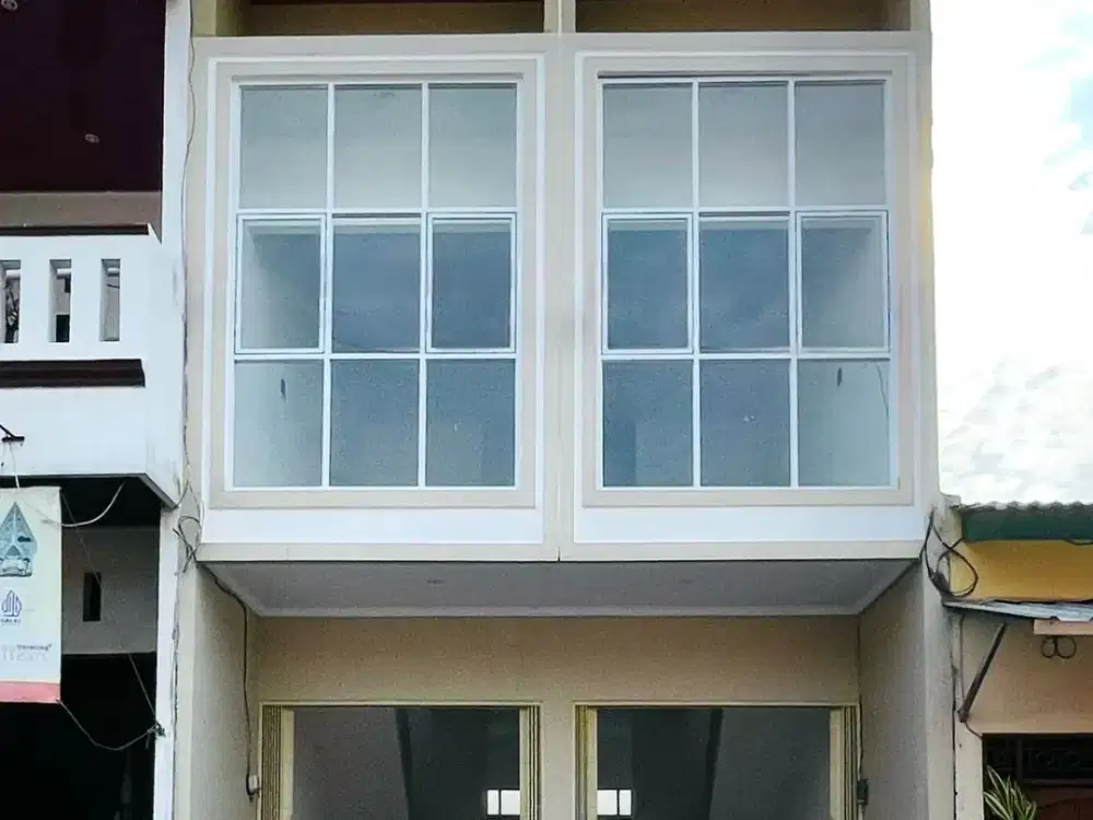 DIJUAL RUKO BARU POSISI PINGGIR JALAN SEKTOR V PONDOK UNGU PERMAI BEKASI