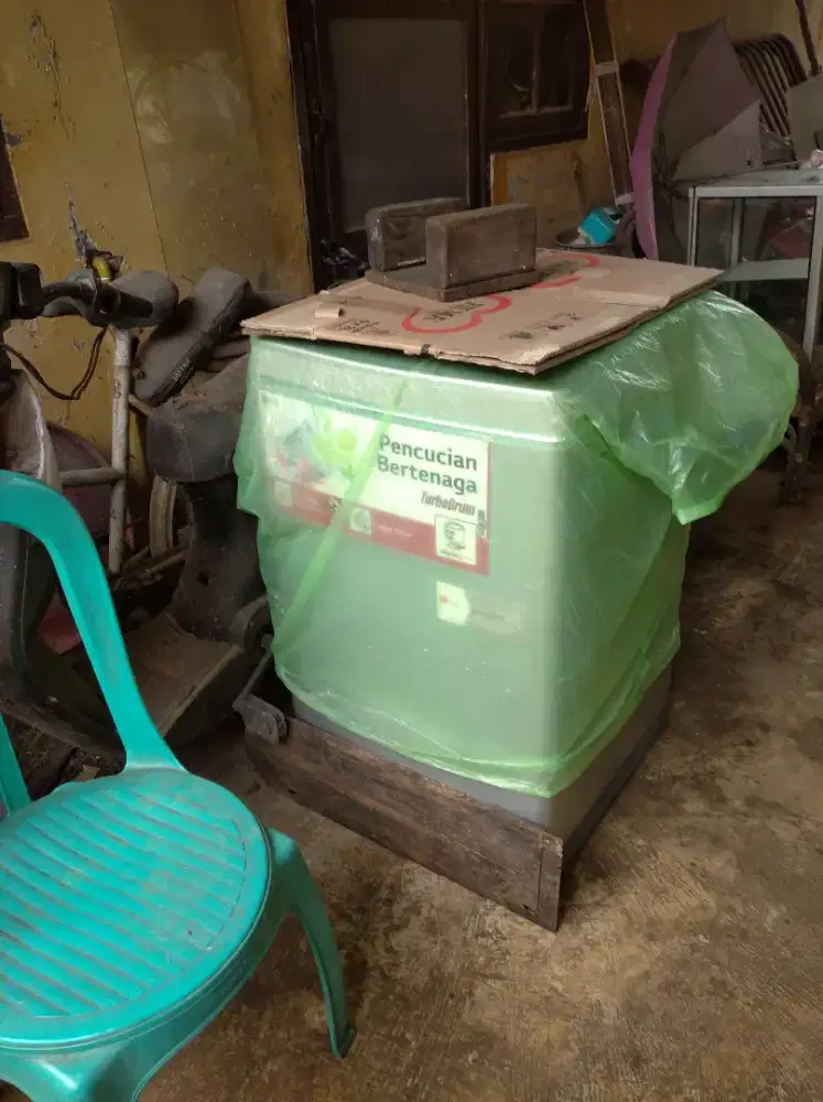 Mesin cuci LG turbo drum 9kg autometic