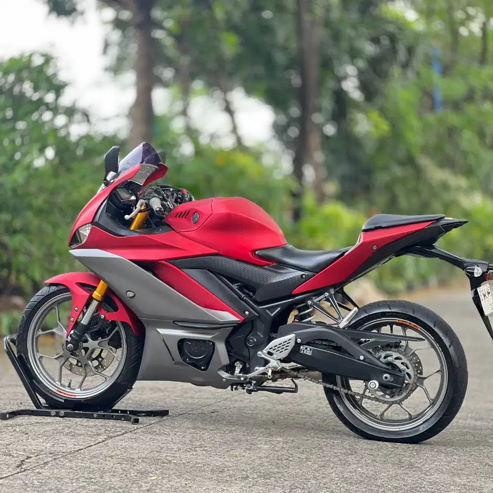 YAMAHA NEW YZF R25 V2 2019 MERAH KM RENDAH PAJAK HIDUP TANPA PR