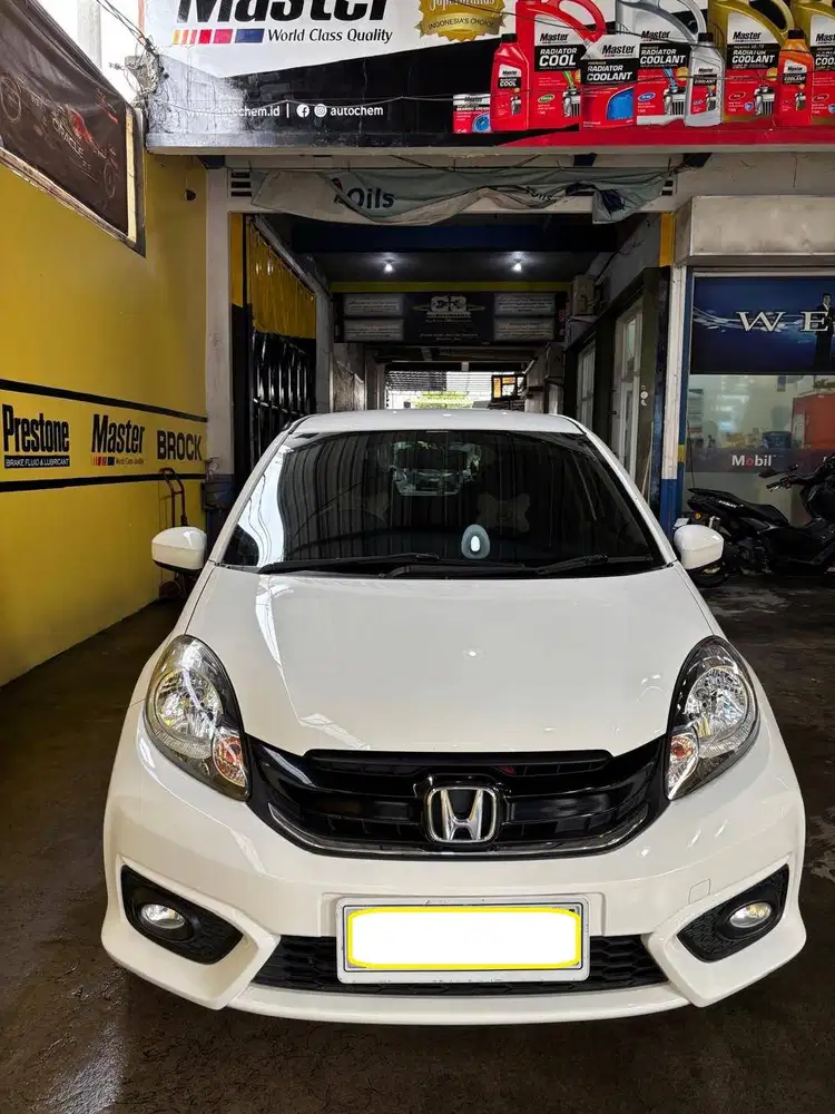 Dijual Honda brio satya 1.2 e cvt  Matic thn 2018