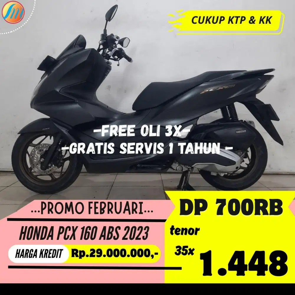 DP PROMO 700RIBU HONDA PCX 160 ABS 2023 ANGSURAN SANGAT TERJANGKAU