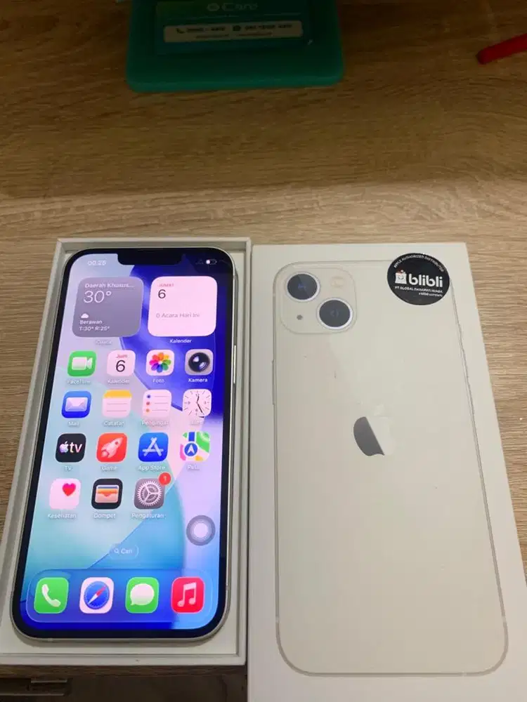 IPHONE 13 128GB IBOX NOKEN FULL ORIGINAL