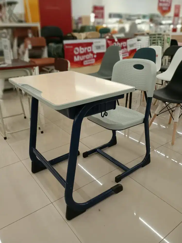 Obral bangku sekolah set / meja belajar SD SMP SMA