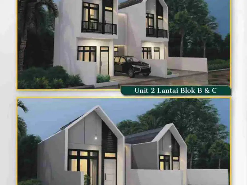 Dijual Rumah Baru Cluster Bisa KPR Mewah Murah Duren Seribu Bojongsari Kota Depok RAF