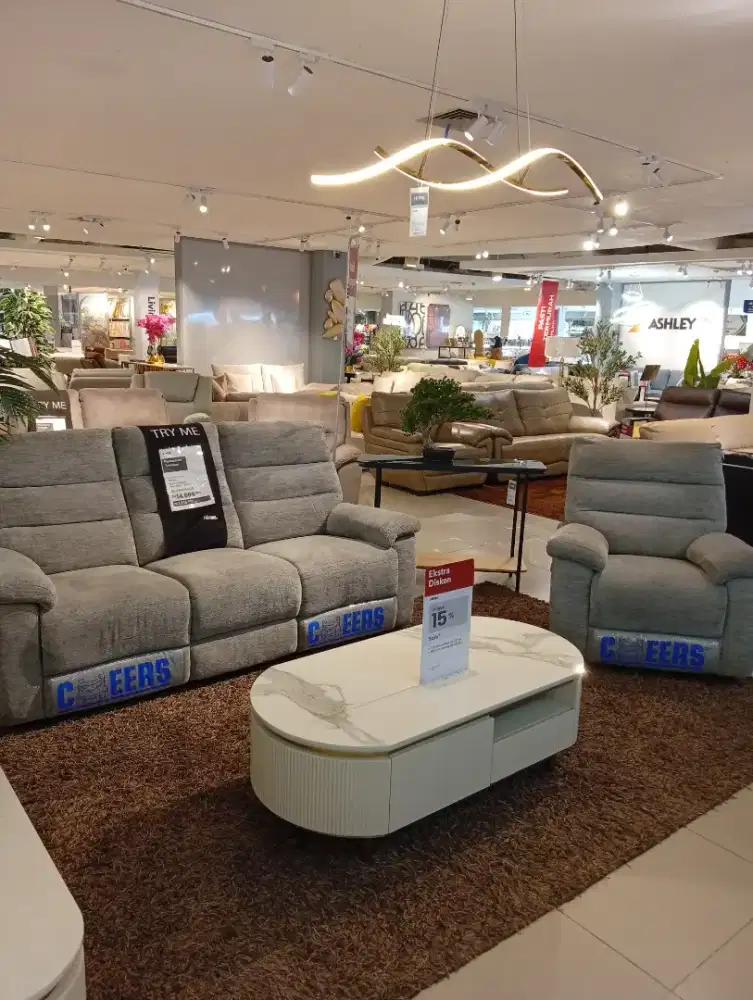 Modena Sofa 3+1Seater PRC Grey