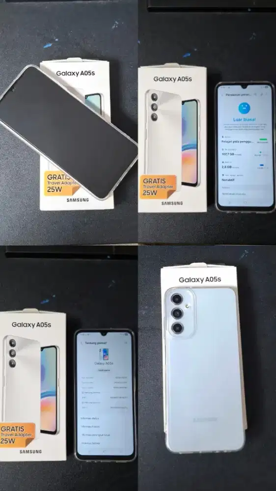 Samsung A05s Second Resmi 6GB 128GB