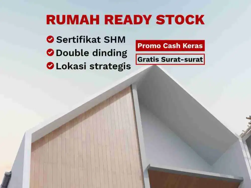 Dijual Rumah Baru Allea 2 Lantai Mewah Murah Bisa KPR Padurenan Mustika Jaya Kota Bekasi