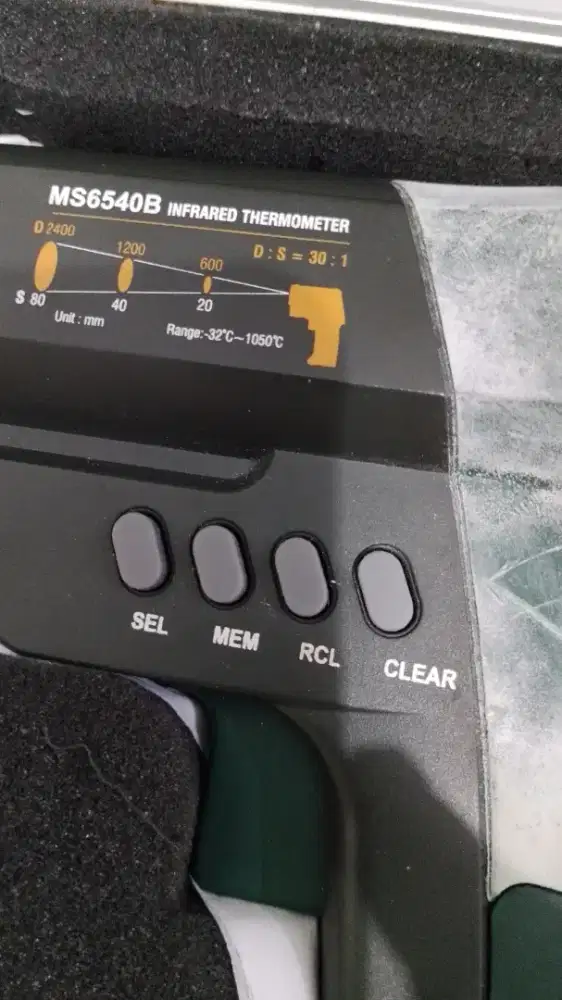 MS6540B alat pengukur suhu