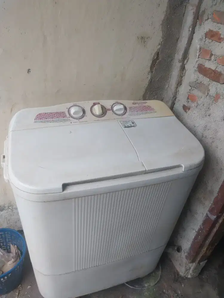 Mesin cuci sharp second garansi 2 bulan