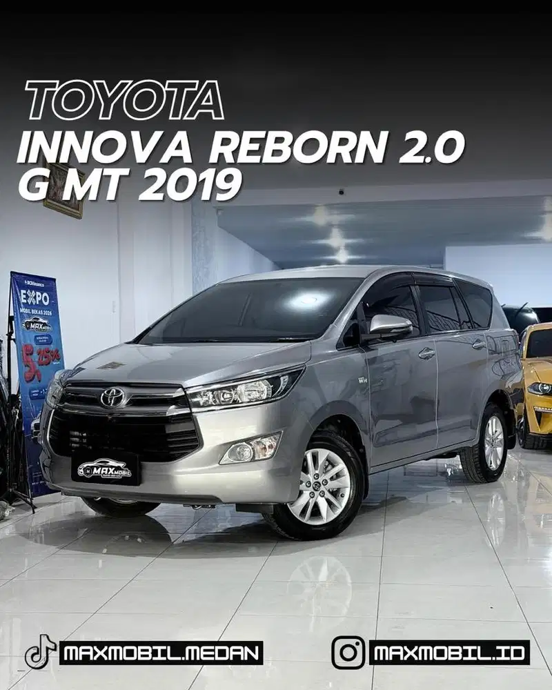 [ODO 80RB‼️] TOYOTA INNOVA REBORN 2.0 G MT 2018 pemakaian 2019