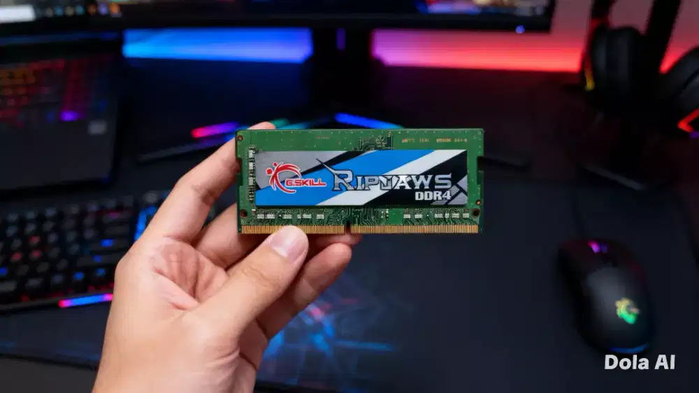 SODIMM GSKILl  DDR4 4GB PC2400 FOR LAPTOP/MINI PC ORIGINAL JAKSEL