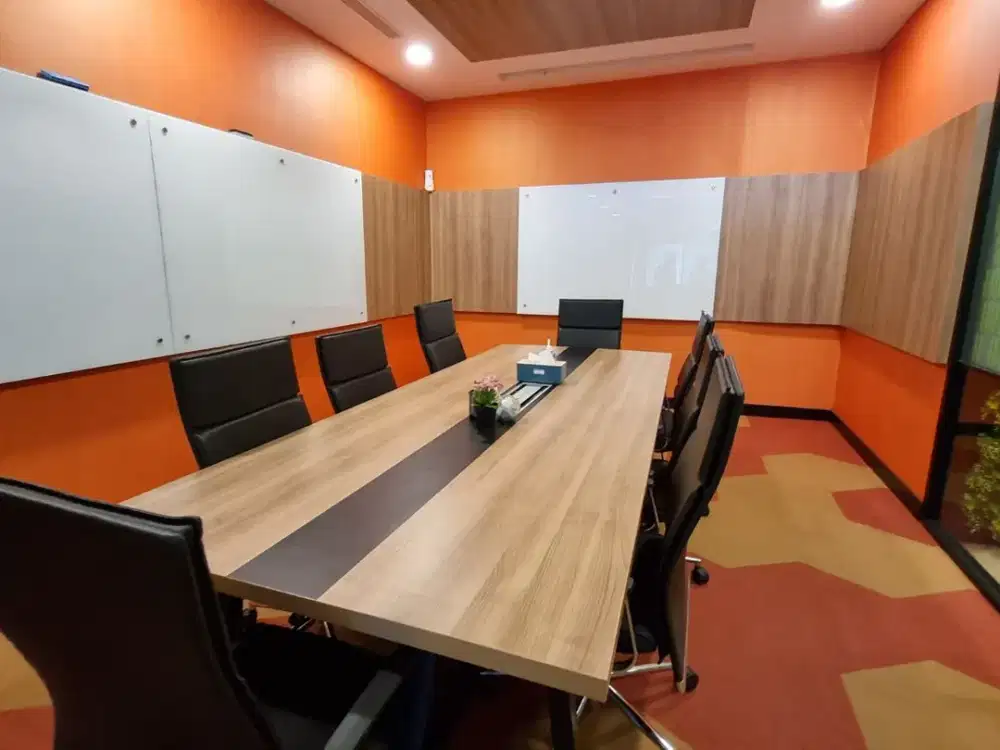 Kantor Unit Furnished 12 Pax at Menara SMBC Mega Kuningan Dekat LRT