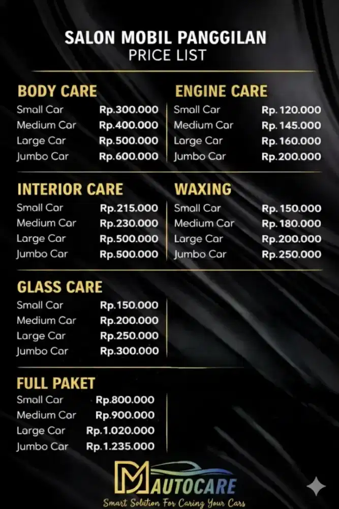 SALON MOBIL PANGGILAN