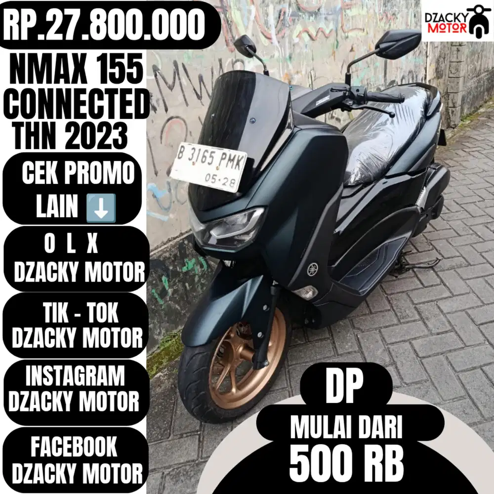 NMAX 155 CONNECTED 2023 SECOND LIKE NEW