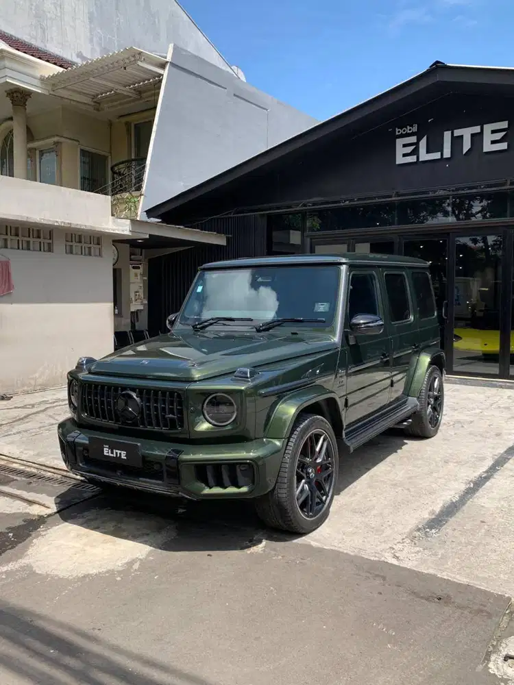 NIK 2026 Mercedes-Benz G63 AMG Olive Green Metallic