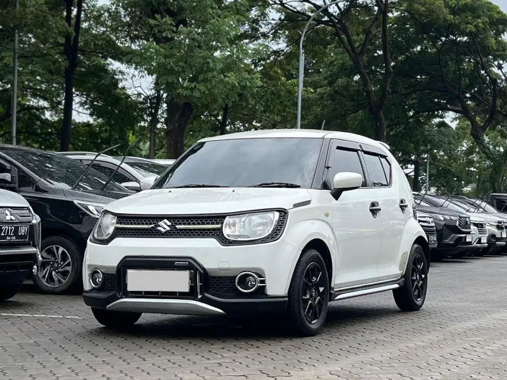 SUZUKI IGNIS GL 1.2 AT MATIC 2017 PUTIH KM 61RB