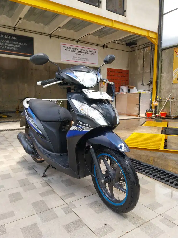 Spacy Fi 2013 Hitam Biru SS Lengkap Pajak 2029