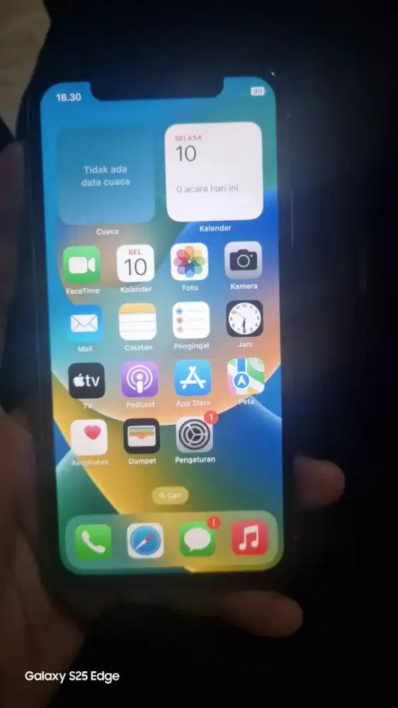 iPhone X 64 GB Body mulus
All op ex LLA sinyal all operator