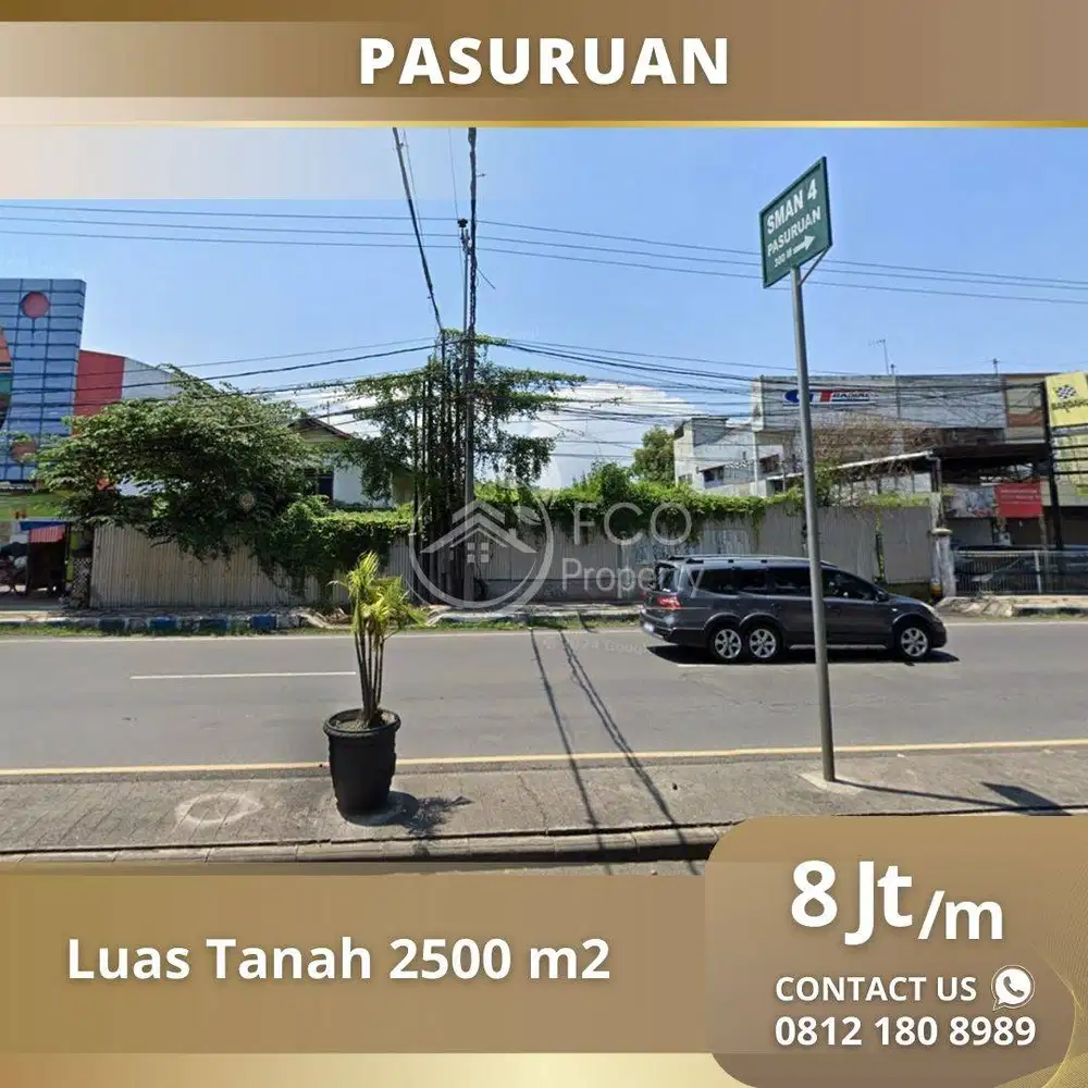 Pasuruan Deretan BCA Seberang Roti Matahari