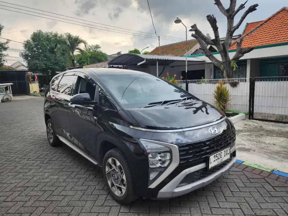 Hyundai Stargezer Prime 2023 Matic Hitam