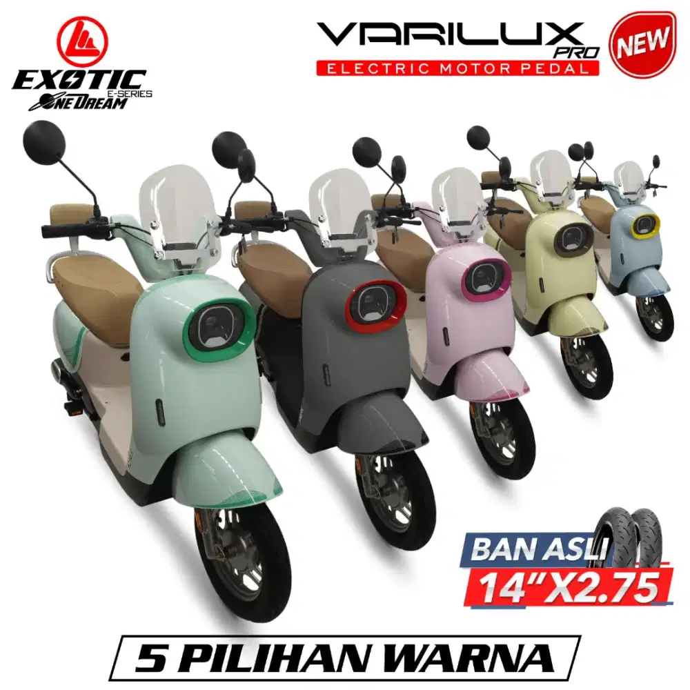 SEPEDA LISTRIK EXOTIC VARILUX PRO
