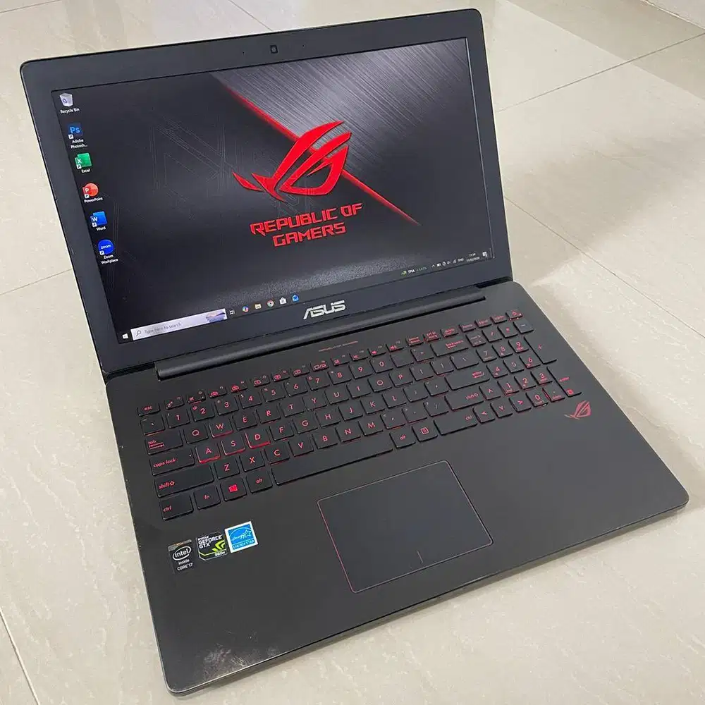 Laptop ROG GTX 960M 4GB Core i7-4720HQ 8GB SSD 128GB + 500GB MURAH!