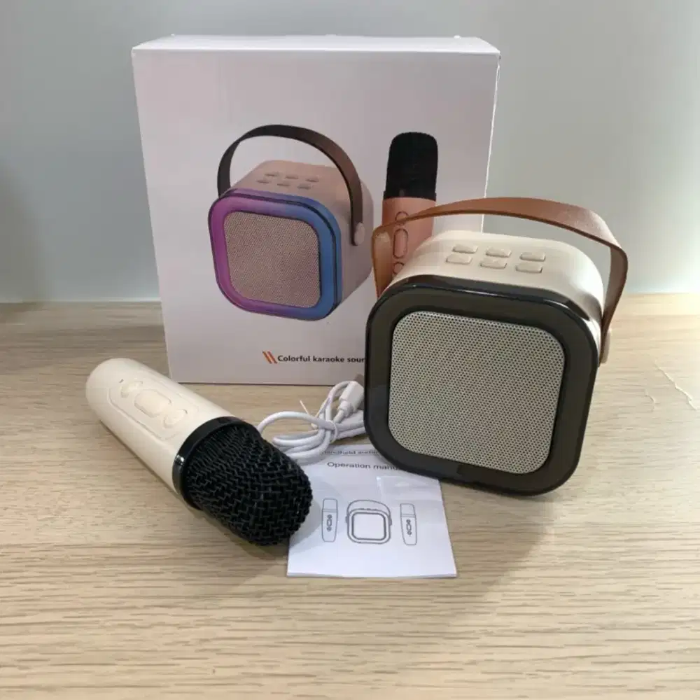 Speaker Bluetooth Led Karaoke