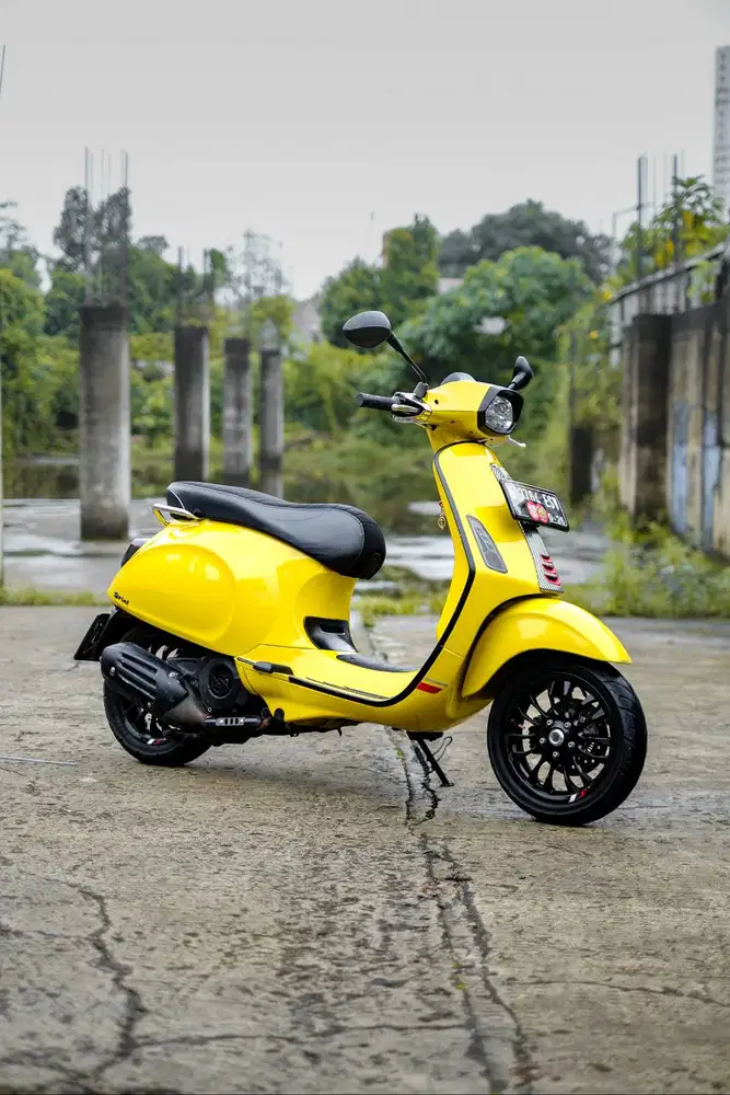 JUAL VESPA MATIC BEKAS/SECOND SPRINT LED EDITION 2021 MURAH BERGARANSI