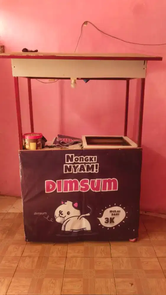 GEROBAK JUALAN DIMSUM DLL