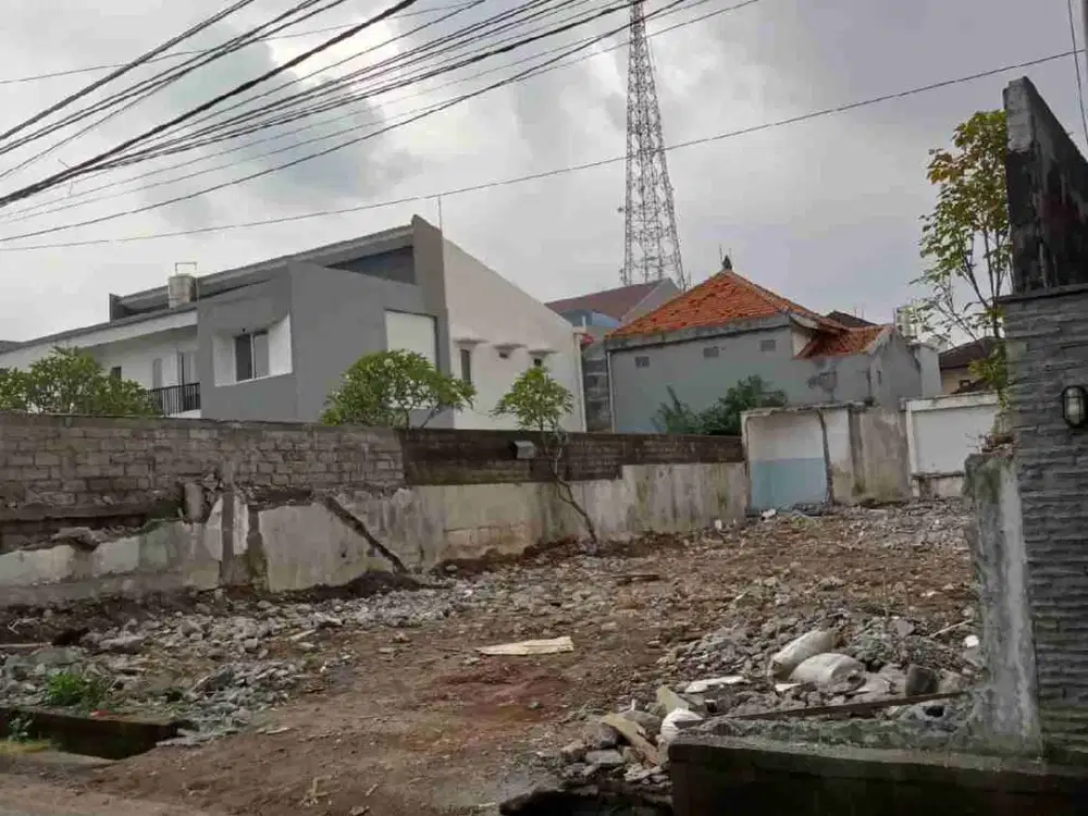Di jual tanah jalan Gatsu I , Denpasar , Bali