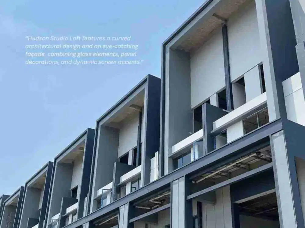 DIJUAL ATAU DISEWAKAN RUKO SIAP PAKAI HUDSON STUDIO LOFT GADING SERPONG READY 4 UNIT