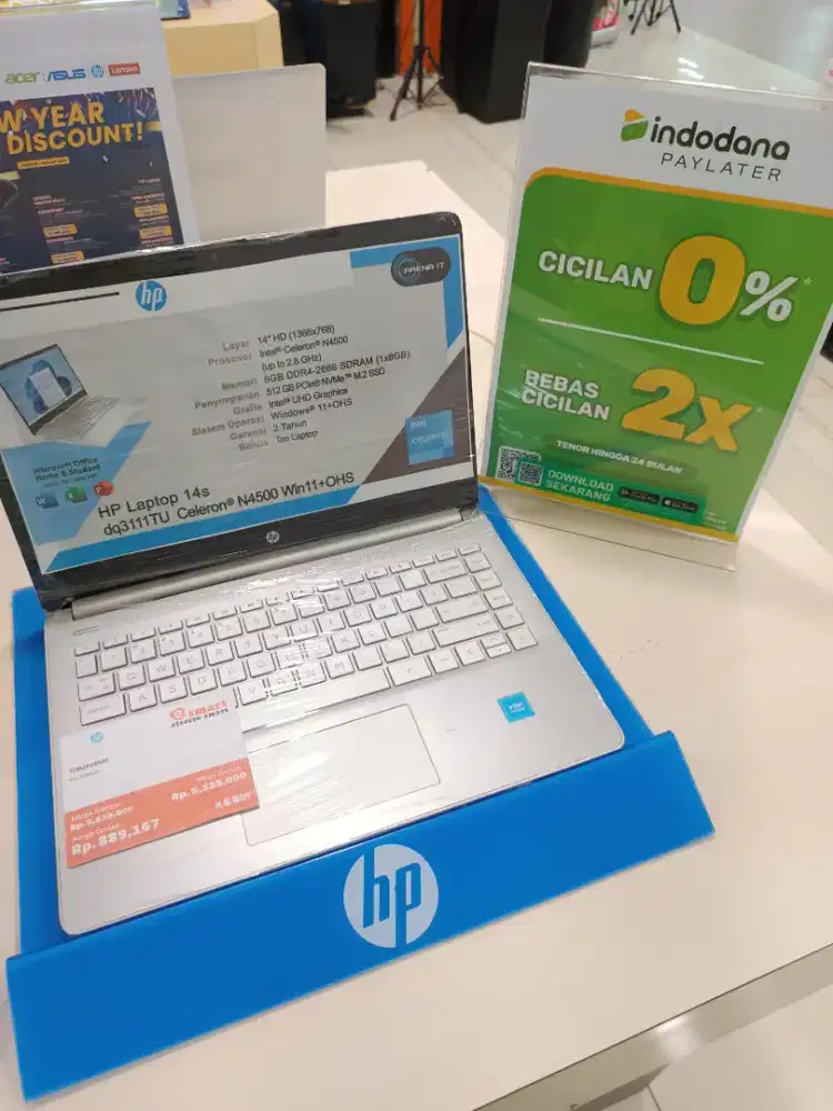 HP LAPTOP 14s dq3111TU Celeron