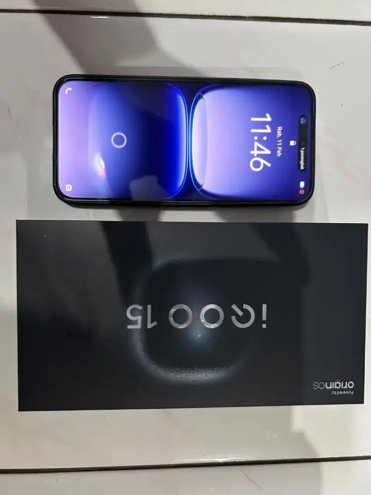 (HITAM) IQOO 15 RAM 12 / 256