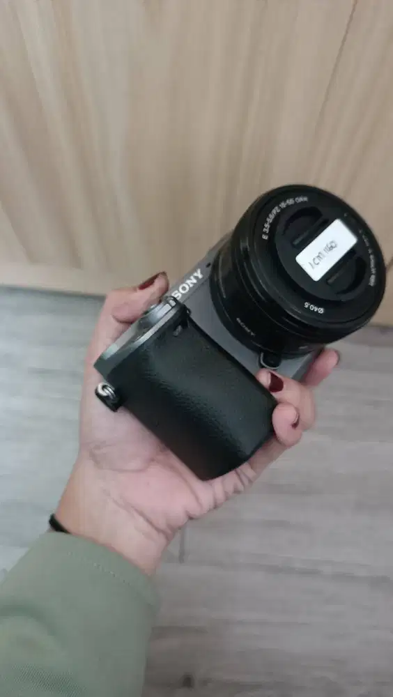 KAMERA SONY A6000 + KIT DARK GREY KODE ICM 1160