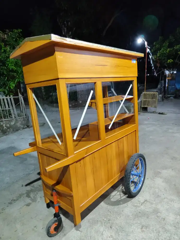 Gerobak Angkringan jg Melayani Pesanan Grobak Bakso Mie Bubur Sate dlL