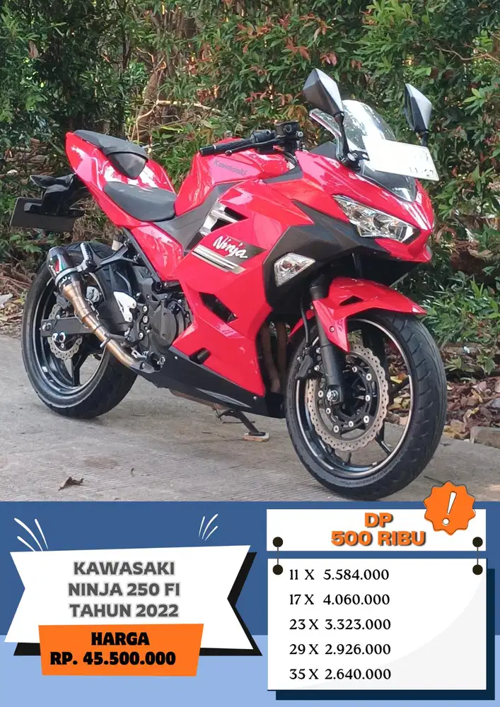 KAWASAKI NINJA 250 FI TAHUN 2022