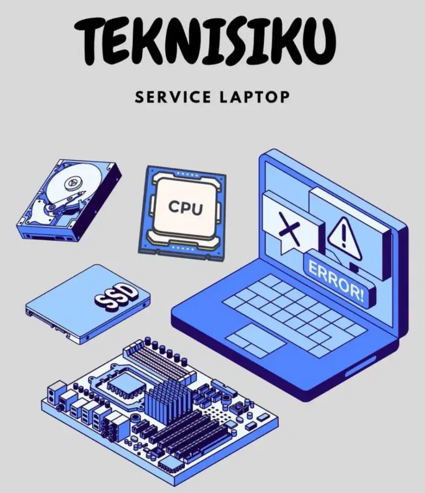 JASA SERVIS LAPTOP/KOMPUTER/ELEKTRONIK(PANGGILAN)RUMAH/KANTOR DLL