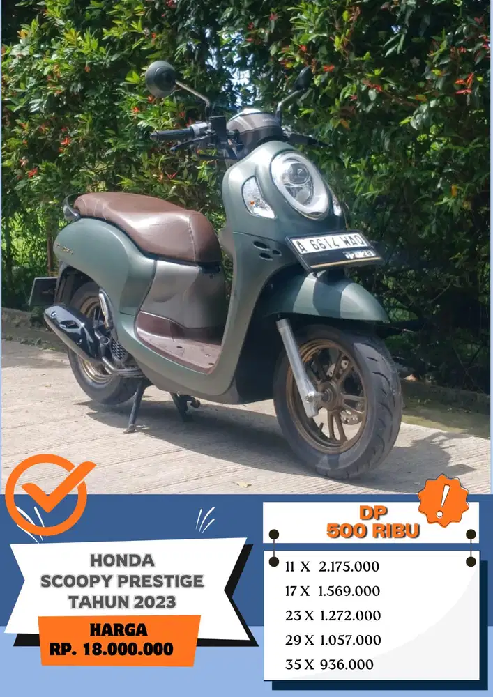 HONDA SCOOPY PRESTIGE TAHUN 2023