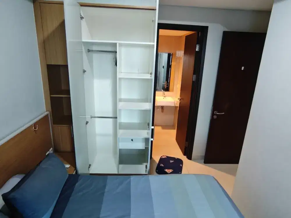 Disewakan Apartemen Puri Mansion Tipe 2 Kamar Tidur Luas 49 m2 Kondisi Furnish Oke View Bagus Harga Good