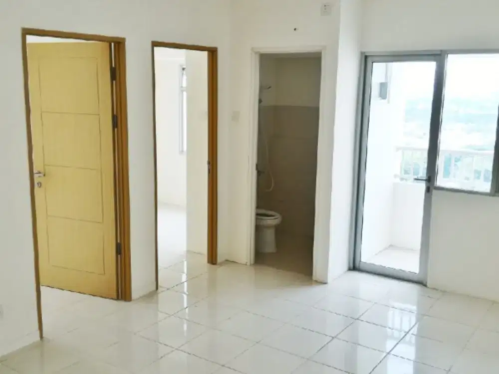 apartemen educity tower Harvard tipe 2 bedroom corner kosongan