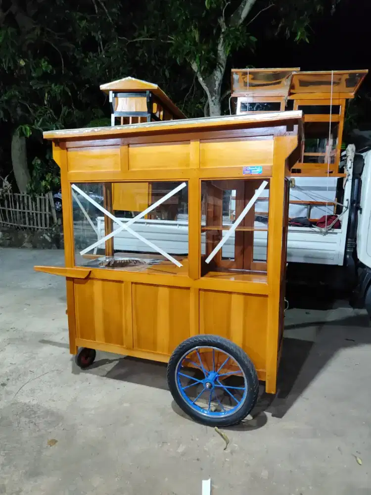 Gerobak Angkringan jg Melayani Pesanan Grobak Bakso Mie Bubur Sate dlL