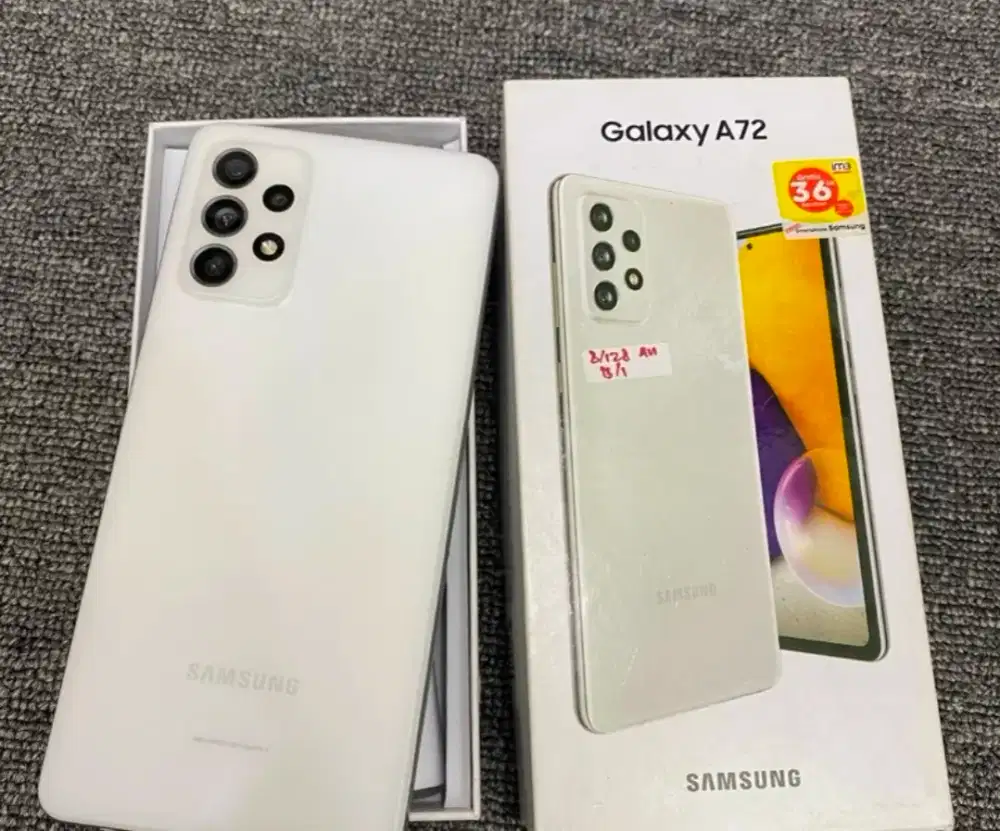 Murah hp samsung A72 8/256 lkp, bs TT