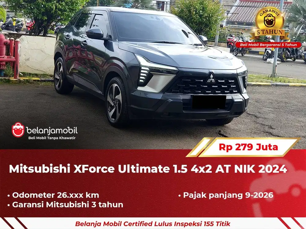 [ GARANSI 5TH ] Mitsubishi XForce X Force Ultimate 1.5 AT 2024 2025
