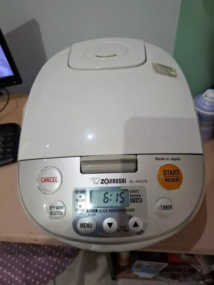 Zojirushi Rice Cooker NL-AAQ18