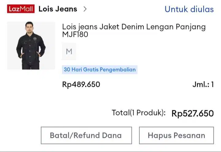 Jaket lois original