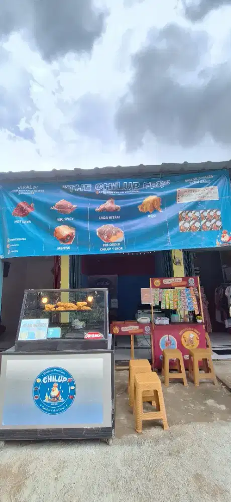 Over usaha alat usaha fred chicken