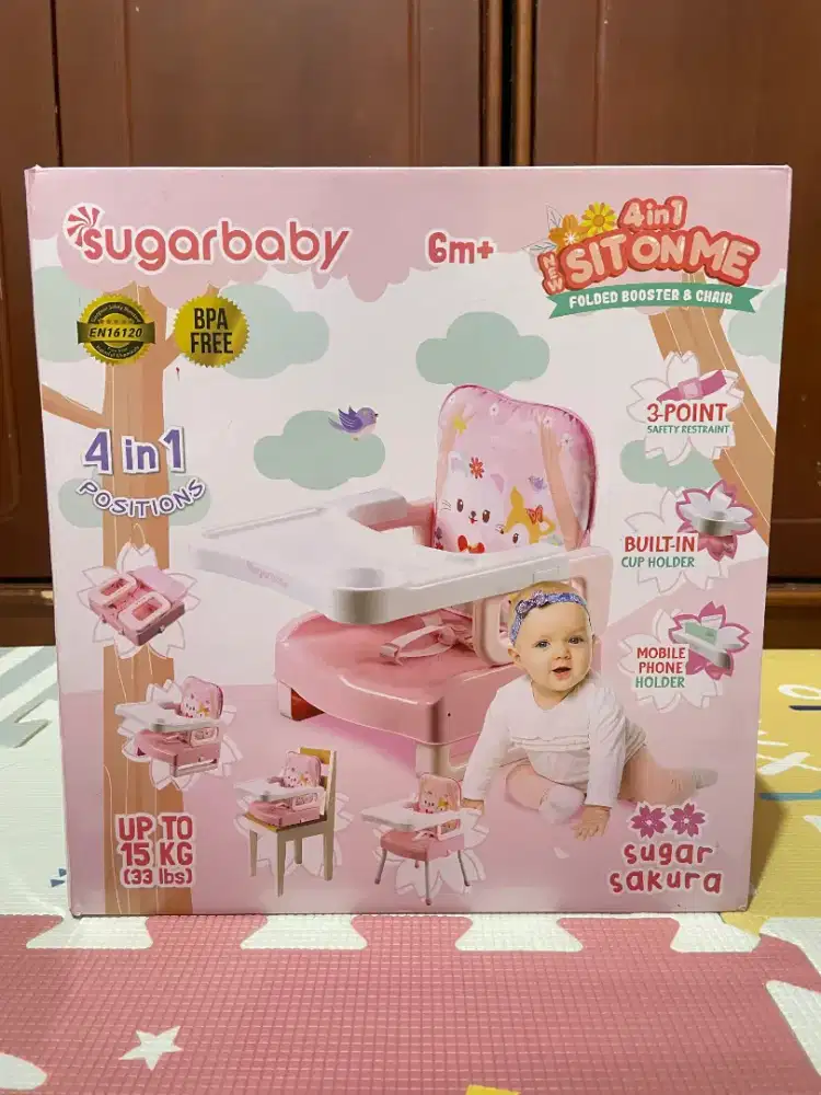 Dijual sugar baby 4in1 warna pink sakura