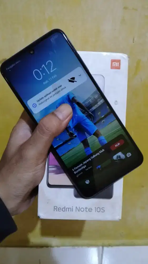 Redmi Note 10s Fulset Ram 8/128