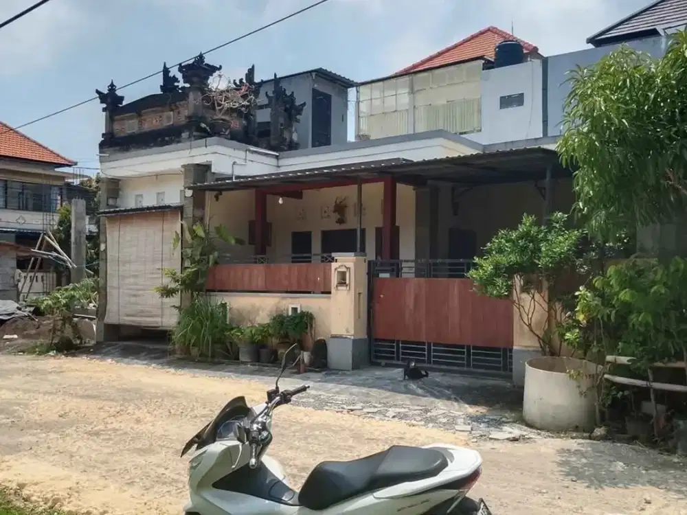 Jual Rumah Lantai 1 Dengan Stuktur Lantai 2 Lokasi Di Jalan Tukad  Citarum Renon Denpasar Bali. Dekat Jalan Tukad Badung, Plaza Renon, Sesetan, Sanur